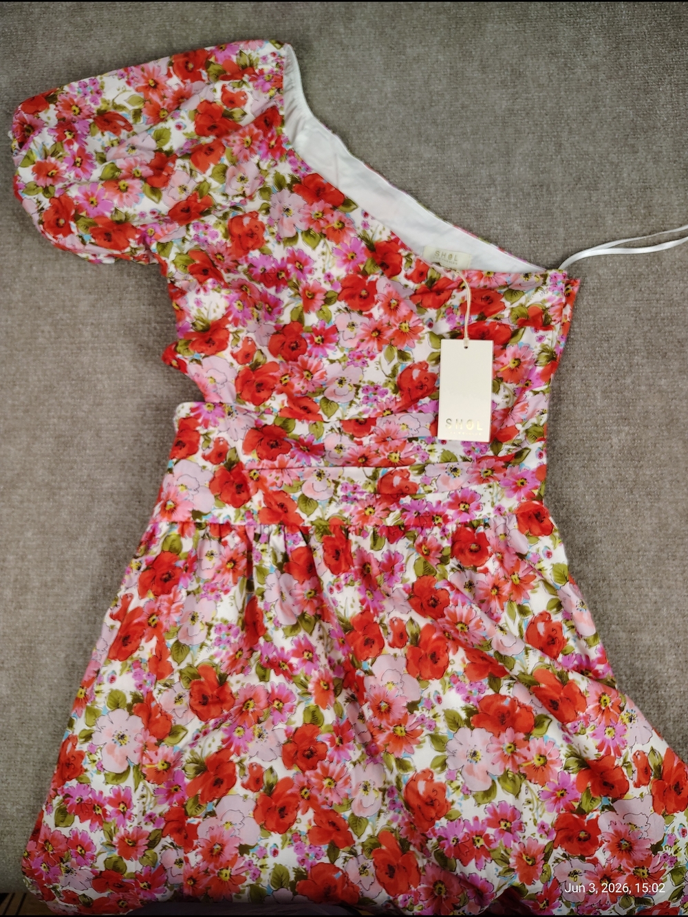 SHOL Los Angeles Floral Maxi Dress 100% Cotton